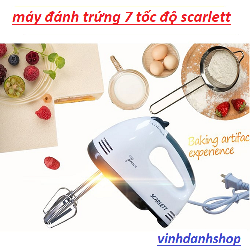 [ LOẠI XỊN ] Máy đánh trứng cầm tay mini, máy đánh bột 07 Tốc Độ 180W Loại Cao Cấp 2020 Thiết kế kết cấu đũa khuấy tulip và soắn phù hợp sử dụng nhiều mục đích