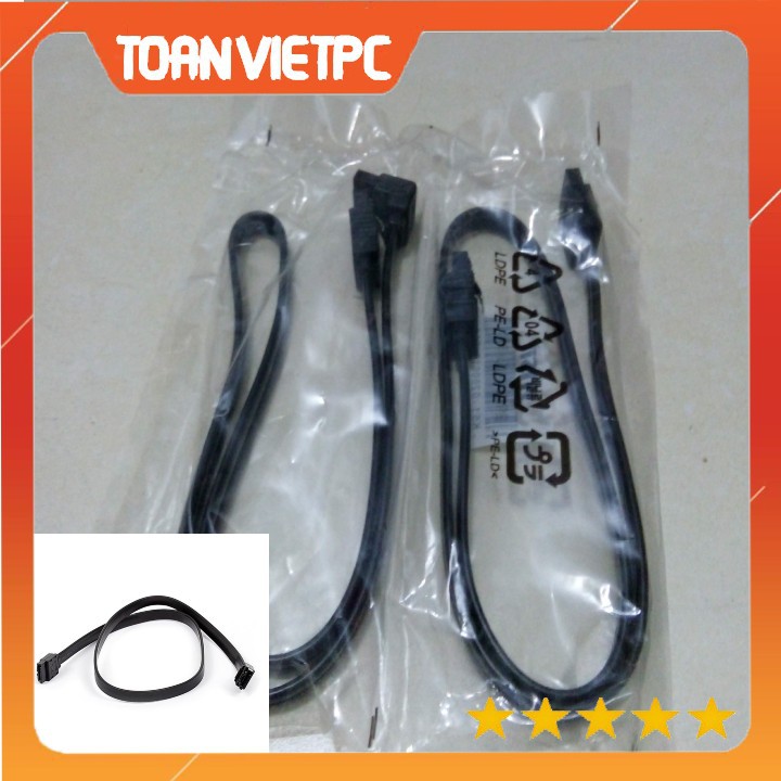 Combo 2 cáp tín hiệu ổ cứng chuẩn sata