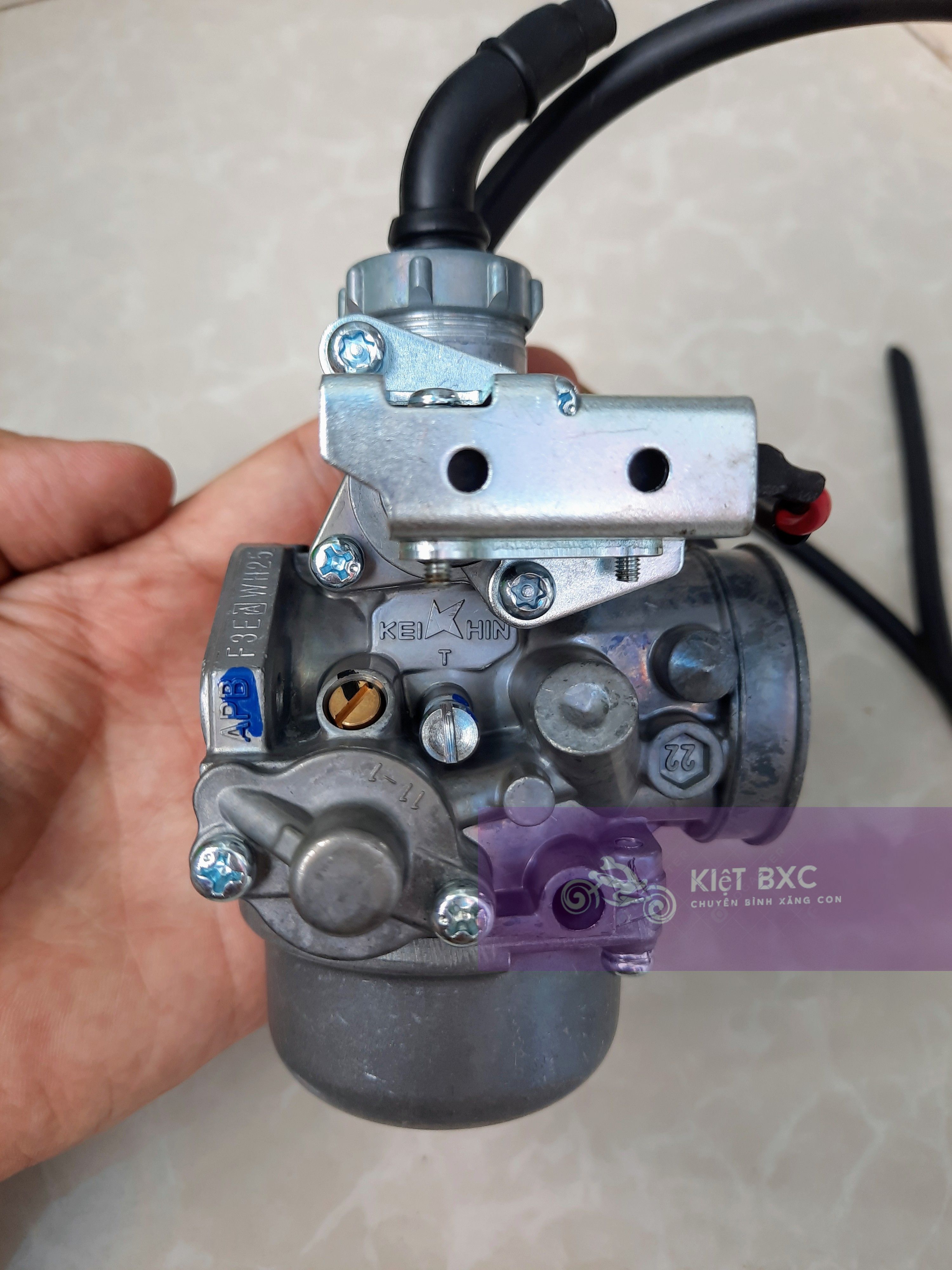Bộ chế hòa khí : wave điện 125