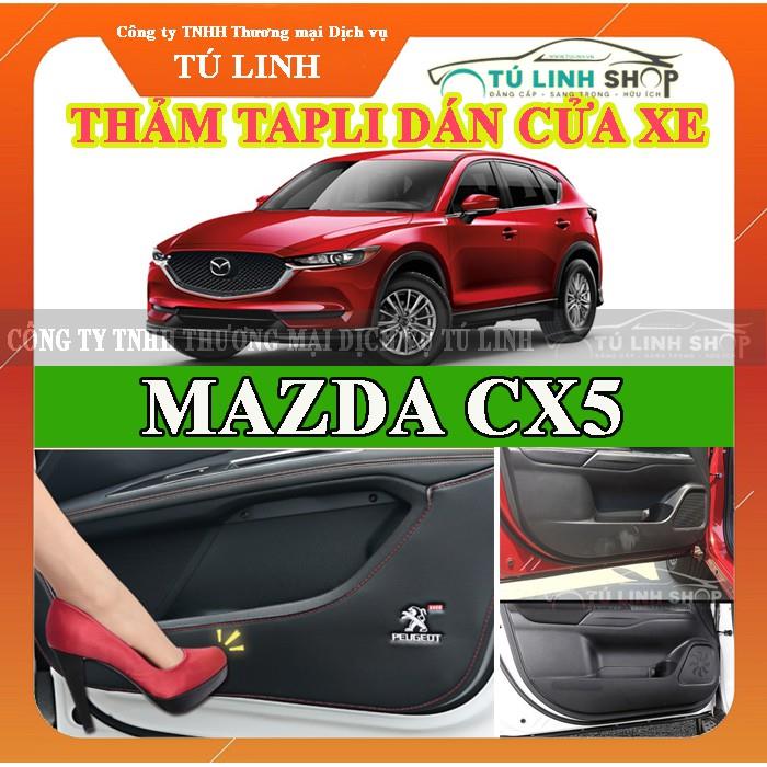 Bộ 4 Thảm Tapli dán cánh cửa chống trầy xước xe CX5 2017-2019