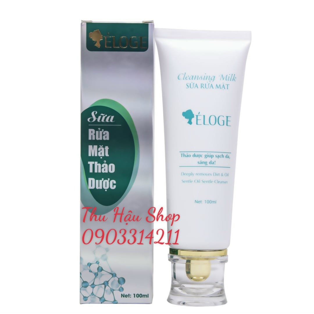 Sữa rửa mặt thảo dược éloge 100 ml