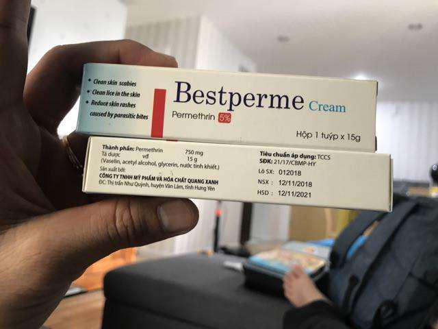 KEM BÔI NGOÀI DA BESTPERME CREAM 15G.