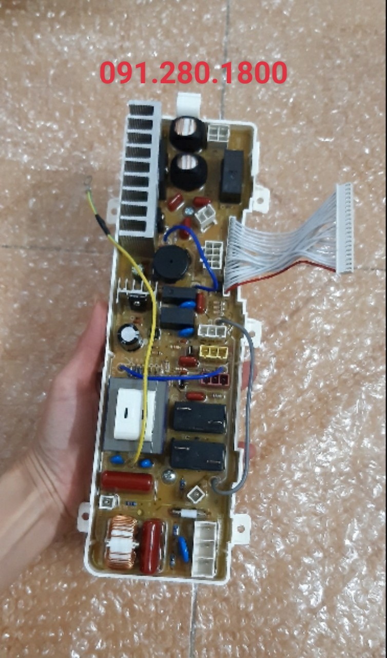 Bo mạch nguồn máy giặt Sanyo AWD - Q750T, AWD - 700T lồng ngang, cửa trước