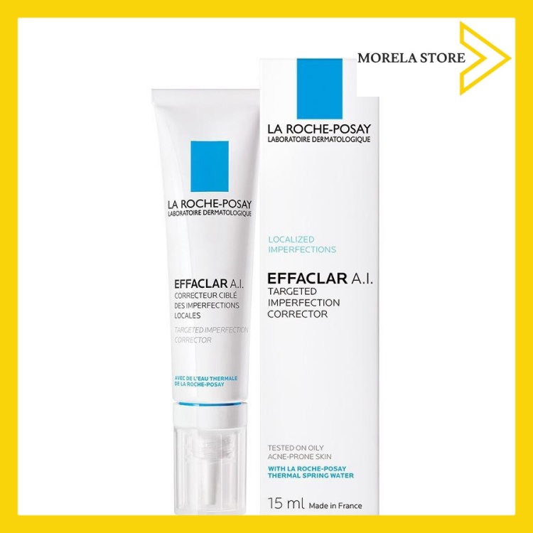[HCM]Kem giảm mụn chuyên biệt La Roche Posay Effaclar AI 15ml
