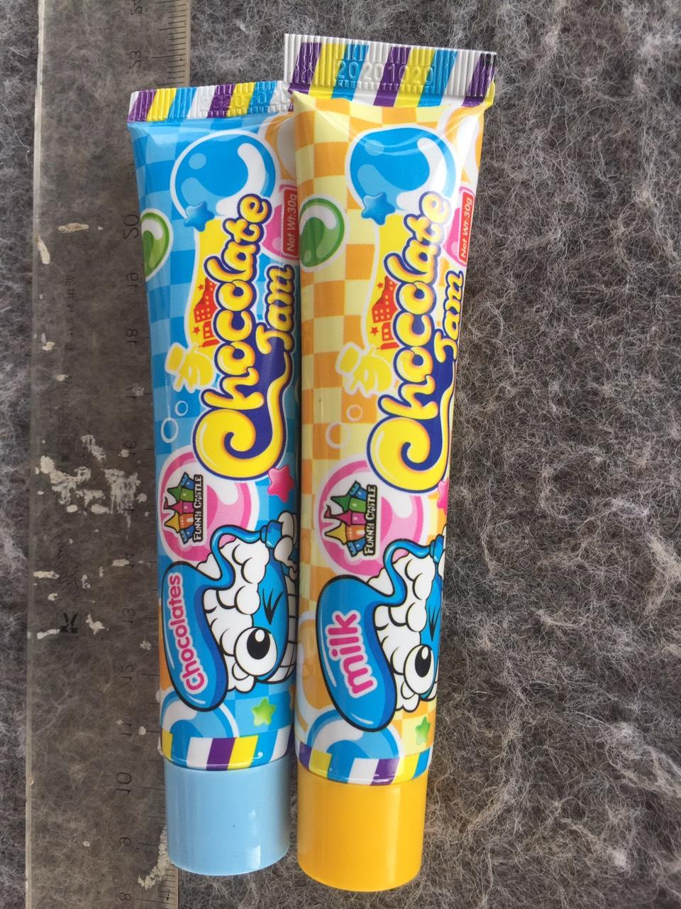 [HOT] Combo 2 tuýp Kẹo kem đánh răng hoa quả - Vị Socola, sữa