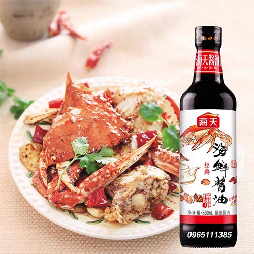 Xì dầu hải sản hải thiên 500ml - đậm đà, dậy mùi thơm hải