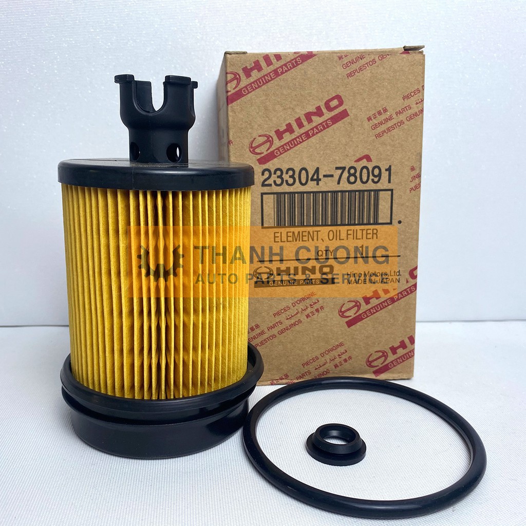 Lọc dầu dưới hino 300
