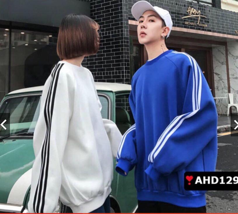 Áo khoác nỉ sweater form rộng