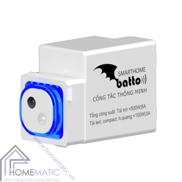 Công tắc vẫy tay bật đèn cảm biến tiệm cận hồng ngoại btx-ipsv1 hạt tròn