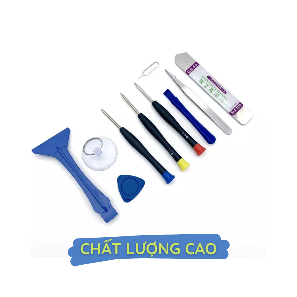 Bộ tua vít cao cấp 10 in 1 mở full dòng từ ip4 tới ip14pm