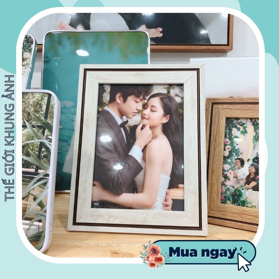 Khung ảnh 13x18 để bàn mẫu đẹp TGKA, khung hình chất lượng cao, bảo hành gãy vỡ, hỗ trợ đổi trả nhanh chóng