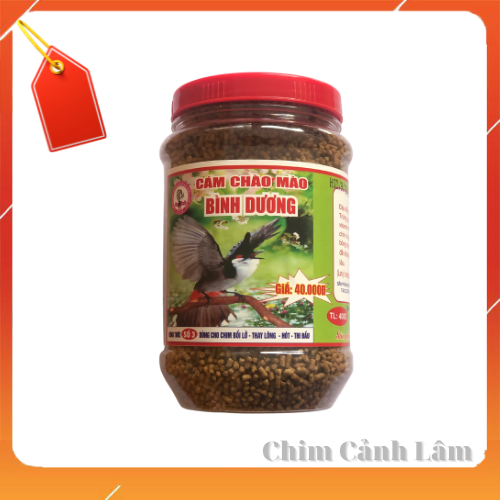 Cám chào mào bình dương 400gr - thức ăn chào mào