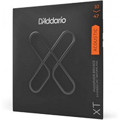 Dây guitar acous d'addario xtapb1047 xt phos brz x-light - việt thương music