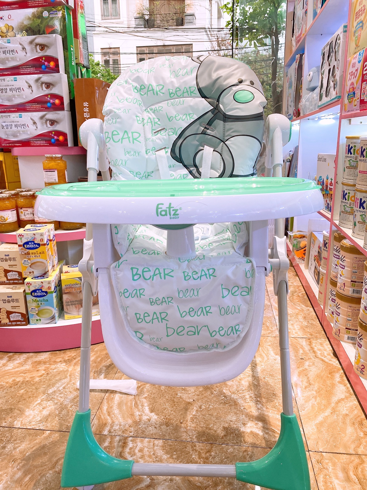 Ghế ăn dặm fatzbaby