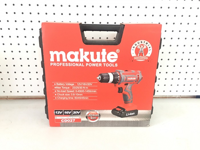 Máy khoan bắn vít bằng pin makute cd027 -20v