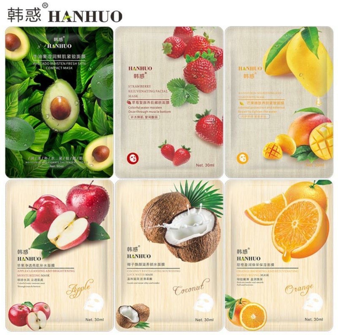 Mặt nạ trái cây dưỡng da hanhuo