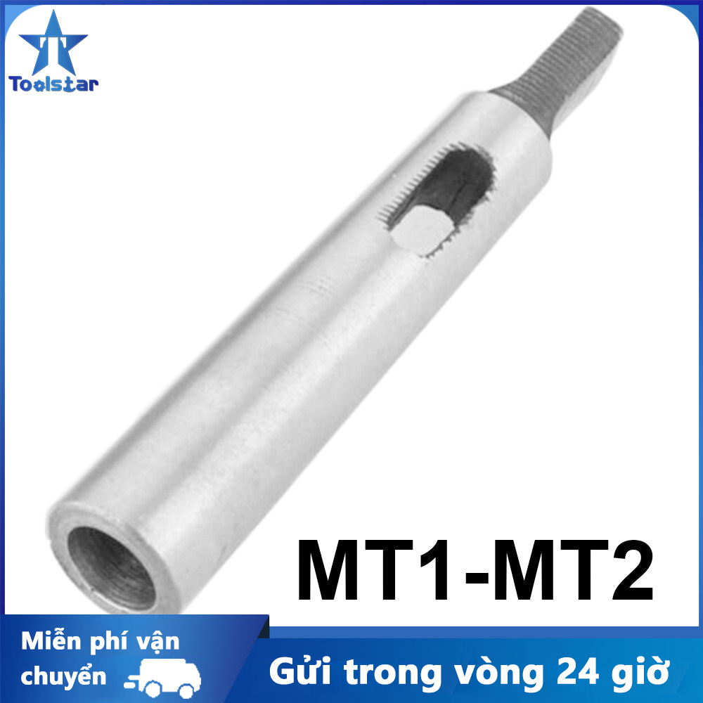 Toolstar MT1-MT2 / MT-2-MT3 / MT3-MT4 HRC58 Bộ Chuyển Đổi Côn Morse Giảm Máy Khoan Chuck Tay Áo Dụng Cụ Điện