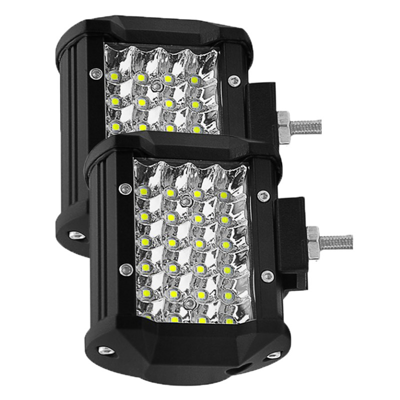 Asahi Motor Thanh đèn LED làm việc 72W chùm tia tại chỗ cho xe hơi địa hình xe tải lặn SUV 4WD ATV 4x4
