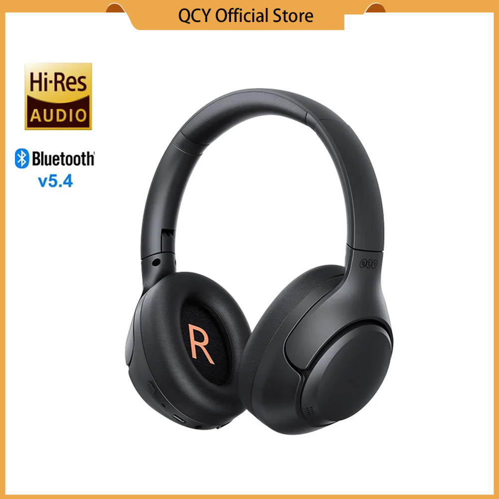 QCY H3 ANC Tai nghe không dây Bluetooth 5.4 Tai nghe âm thanh độ phân giải cao 43 dB Hybrid Active Noise Reduction Headphone 70H