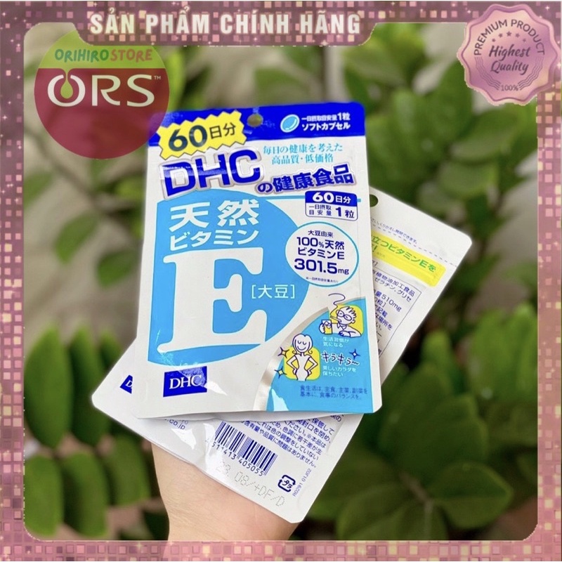DHC Vitamin E Nhật Bản 60 Ngày 1