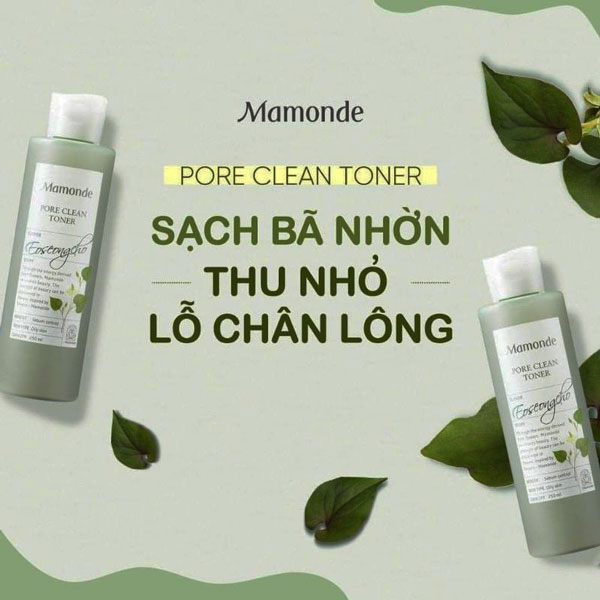 Nước hoa hồng mamonde toner diếp cá cho da dầu mụn - 250ml