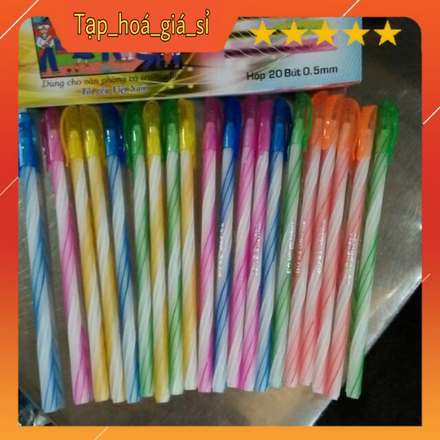 combo 5  bút bi nến dài