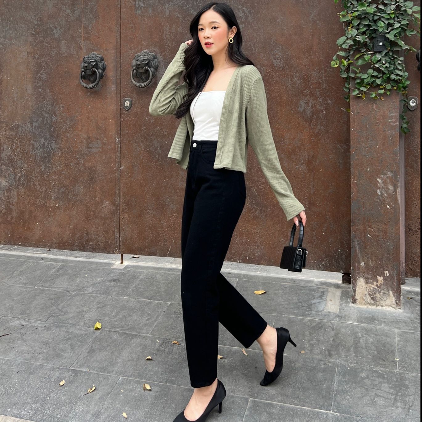 Olv - quần sable basic jeans