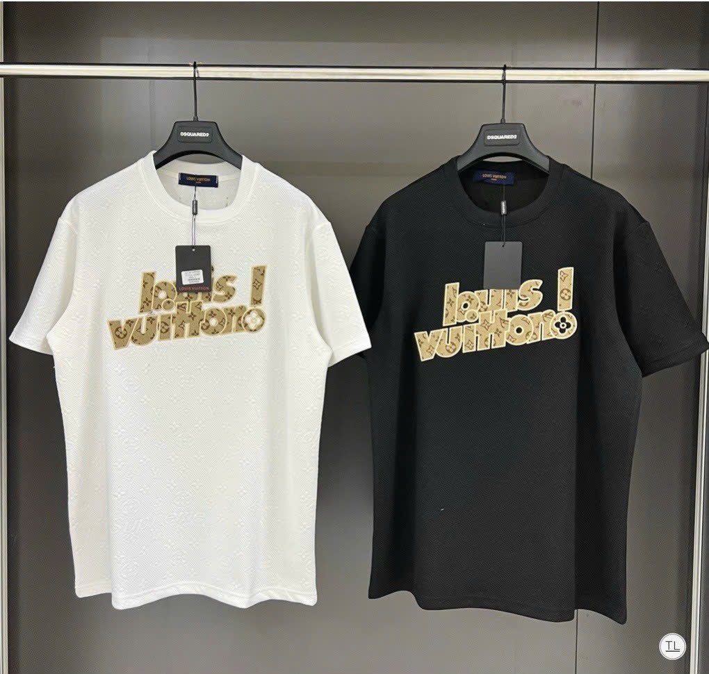 ÁO thun nam xốp thêu chữ vàng mẫu trend cực đẹp chất lượng