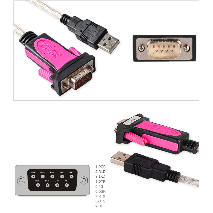 Usb to rs232 z-tek ze533c
