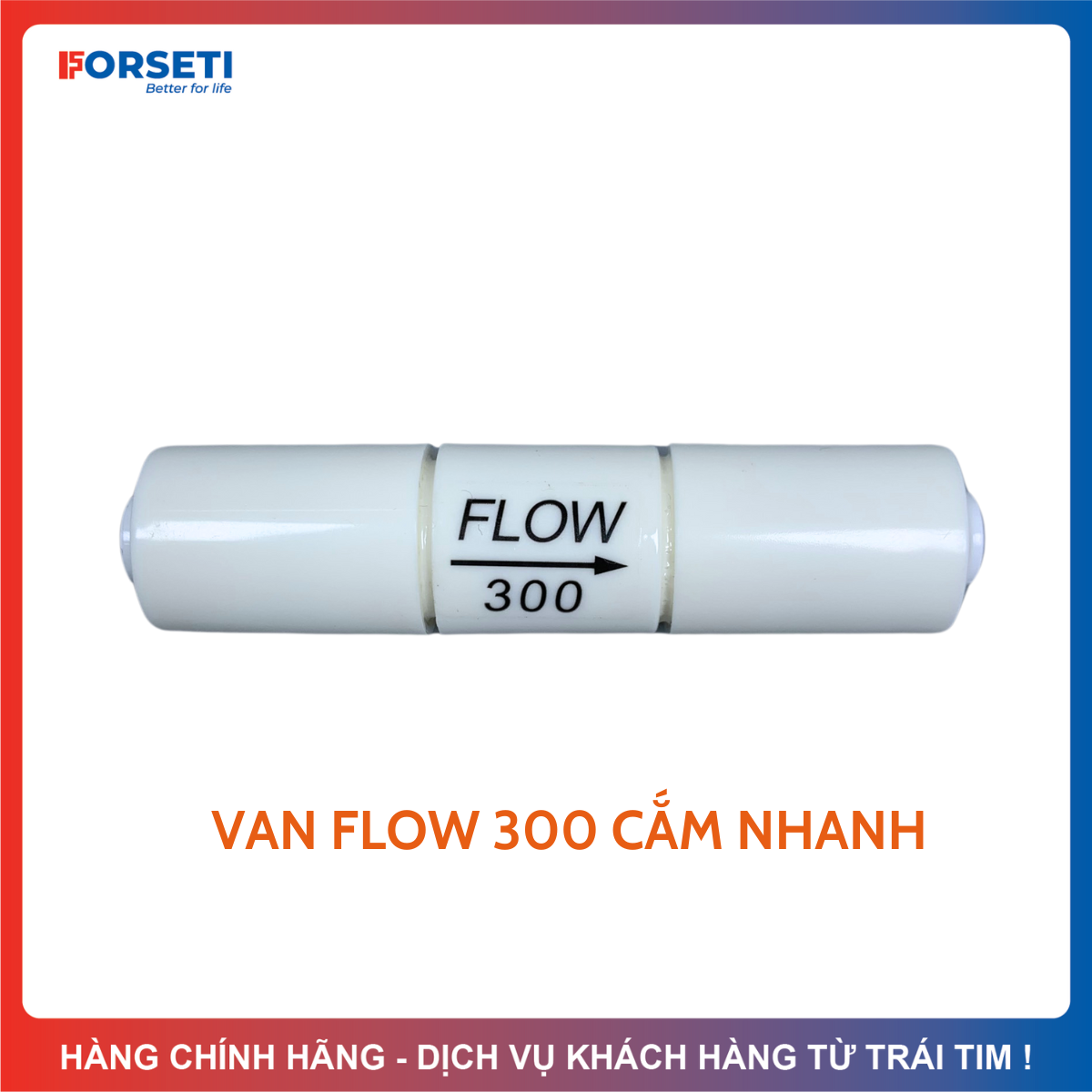 Van flow 300 - van thải và van sục rửa màng ro dành cho máy lọc nước kangaroo, karofi, korihome...