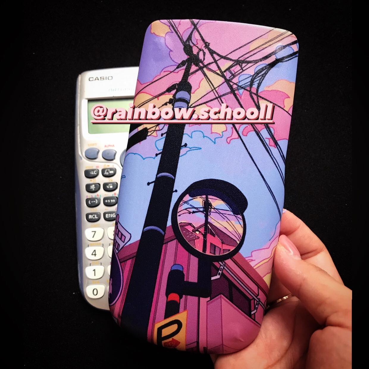 Miếng dán decal in theo yêu cầu máy tính bỏ túi casio,vinacal