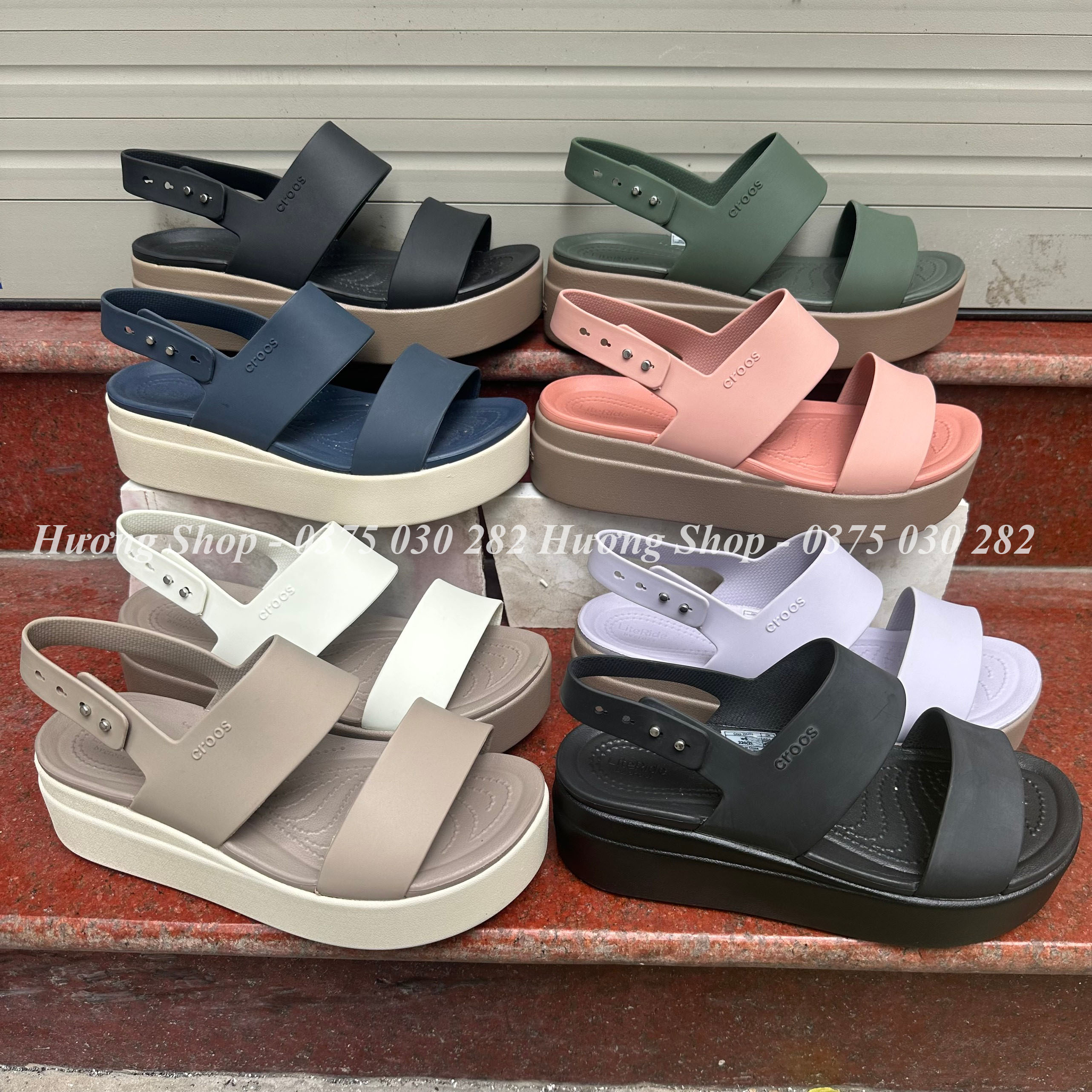 [Hàng xuất] Sandal nữ 5p, Sandal Brooklyn cao cấp, sandal đế xuông, quai ngang siêu nhẹ, êm chân, sanh chảnh cho chị em đi chơi, đi làm