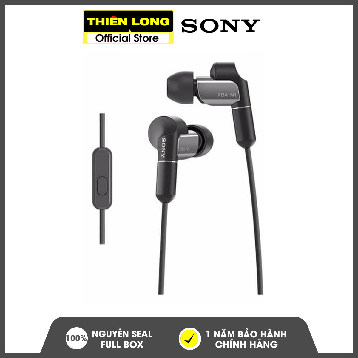 Tai nghe Hi-res Sony XBA-N1AP - Bảo hành Sony 12 tháng | Thưởng thức các sắc thái tinh tế của âm thanh chất lượng phòng thu