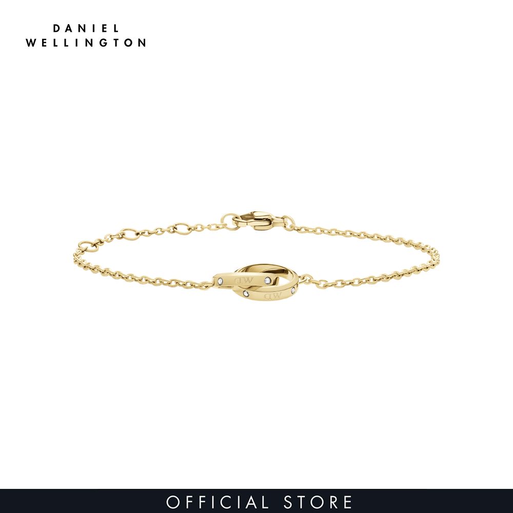 Vòng tay daniel wellington màu vàng - classic dw00400356