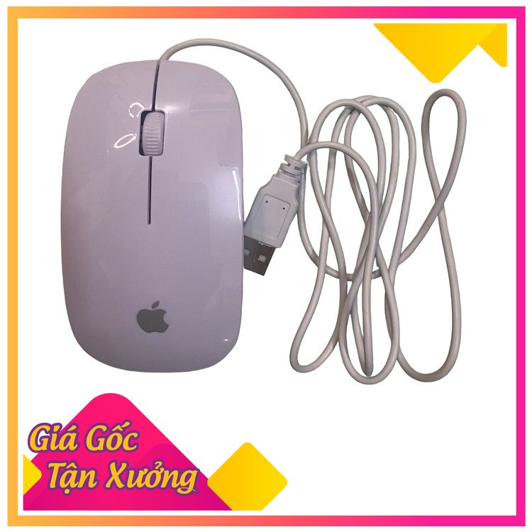 Chuột máy tính có dây️FREESHIP️Chuột có dây văn phòng cao cấp - Chuột siêu mỏng Apple - Phụ Kiện 365