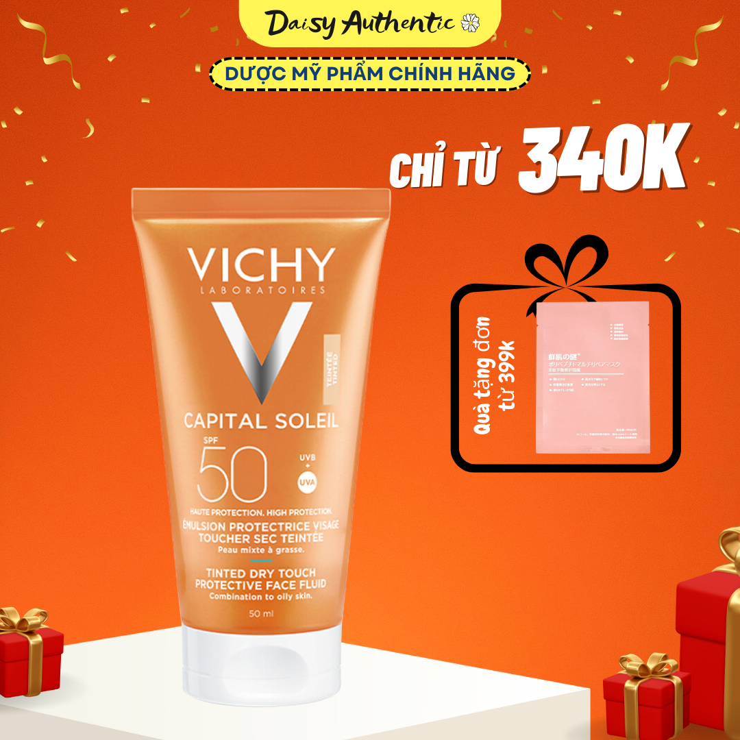 Kem chống nắng vichy spf 50 capital soleil 50ml