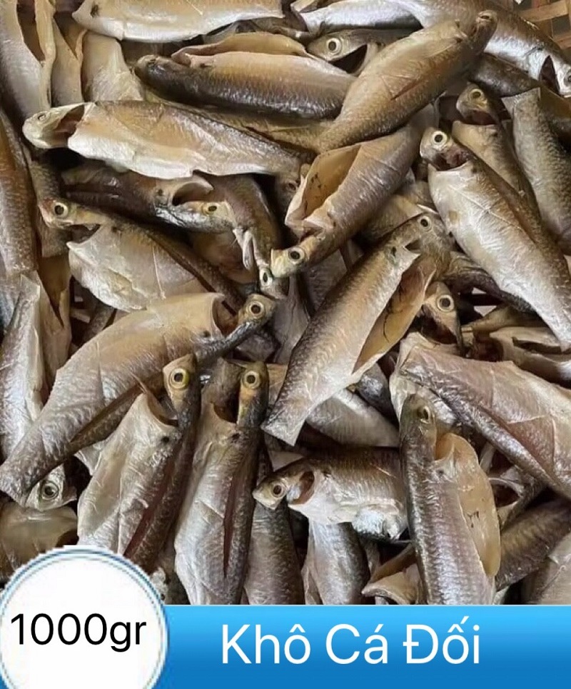 Khô cá đối vừa ăn đặc sản cà mau 1kg/ 500gram/ 250gram