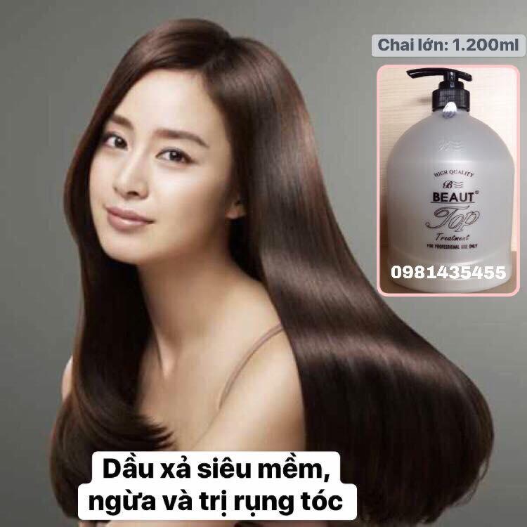 1 CHAI DẦU HẤP LẠNH PHỤC HỒI KHÔ XƠ VÀ HƯ TỔN BEAUTY TOP