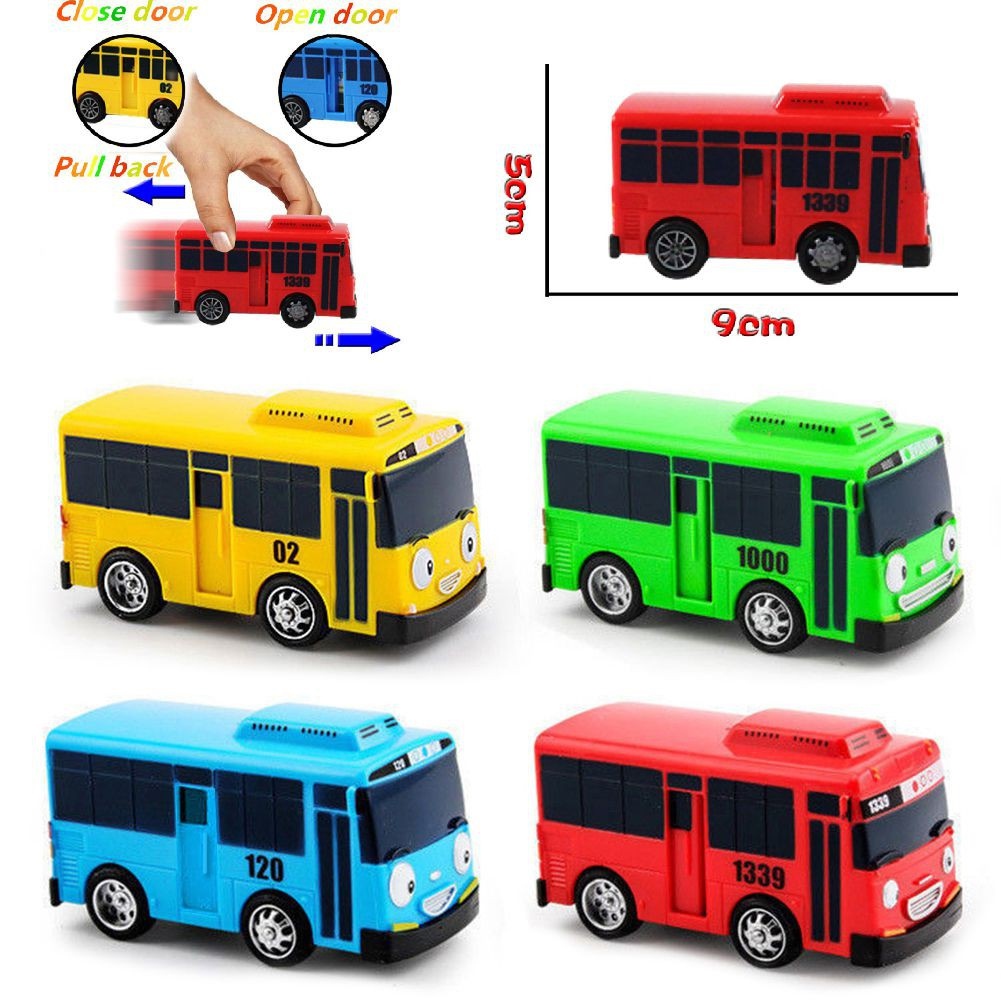 Xe buýt đồ chơi hoạt hình TAYO The Little Bus với chức năng kéo lùi xinh