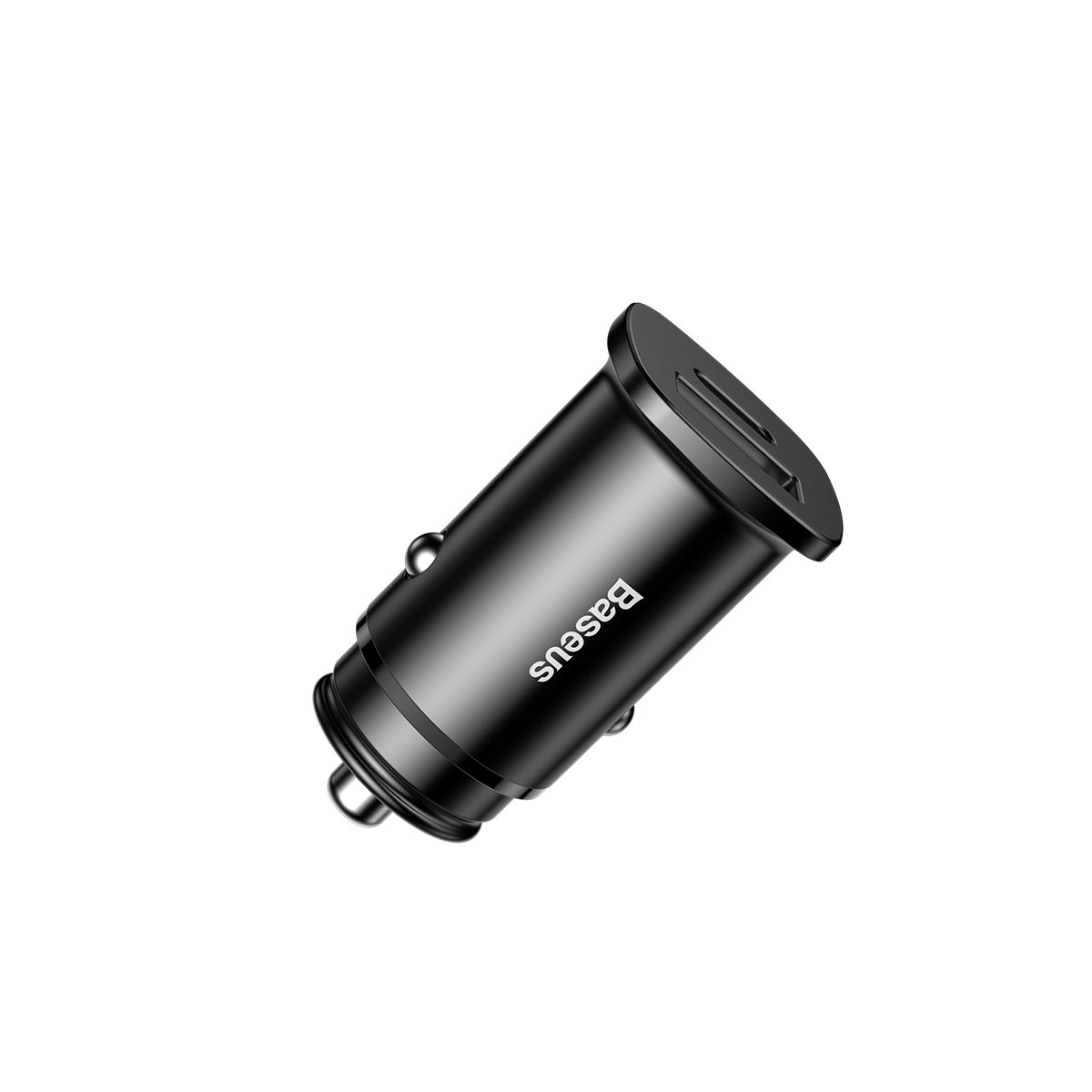 Tẩu sạc nhanh ô tô baseus square metal 30w pps car charger