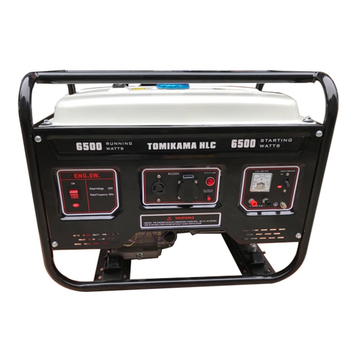 Máy phát điện chạy xăng 5kw tomikama 6500