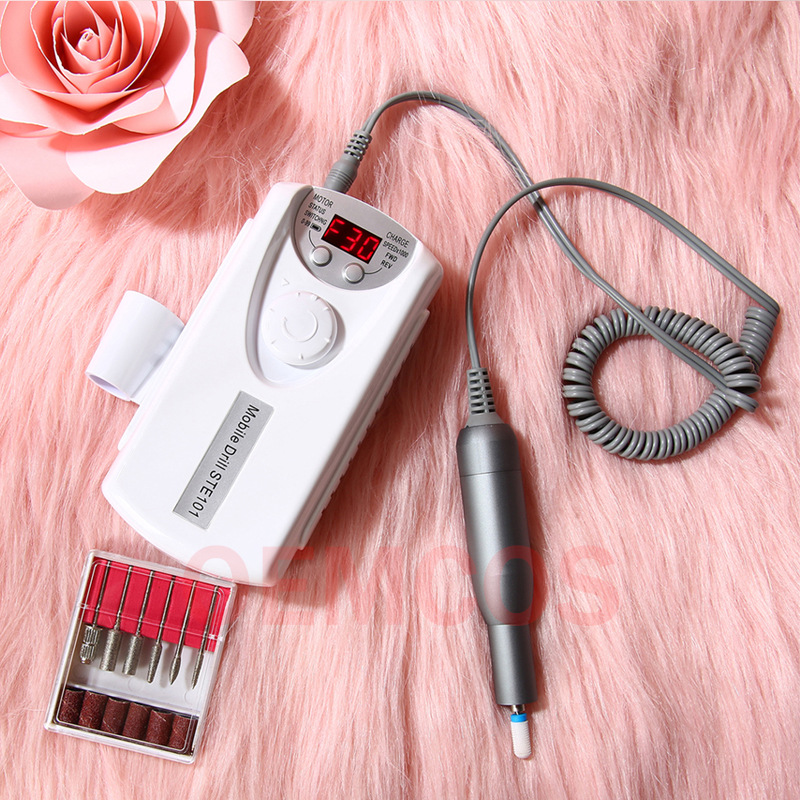 [HCM]Máy Mài Móng Cao Cấp STE-101 Có Tích Điện Mài Siêu Êm Cho Tiệm Nail Spa