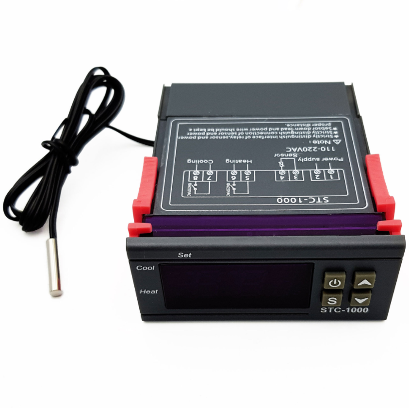 Bộ điều khiển nhiệt độ đóng ngắt relay stc-1000