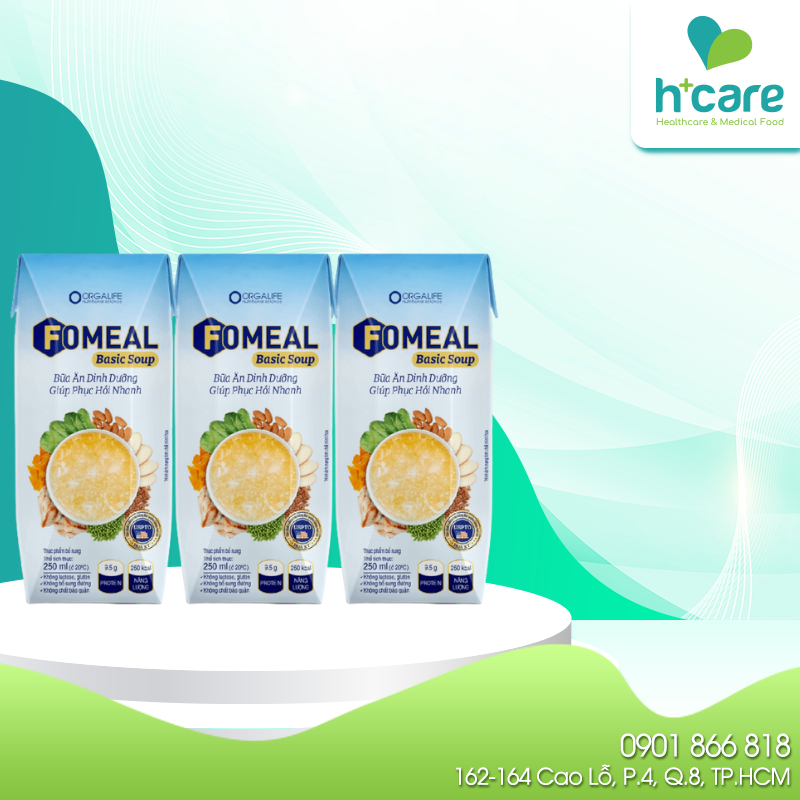 TPBS Orgalife Fomeal Basic Soup 250ml-giải pháp dinh dưỡng cho người suy dinh dưỡng