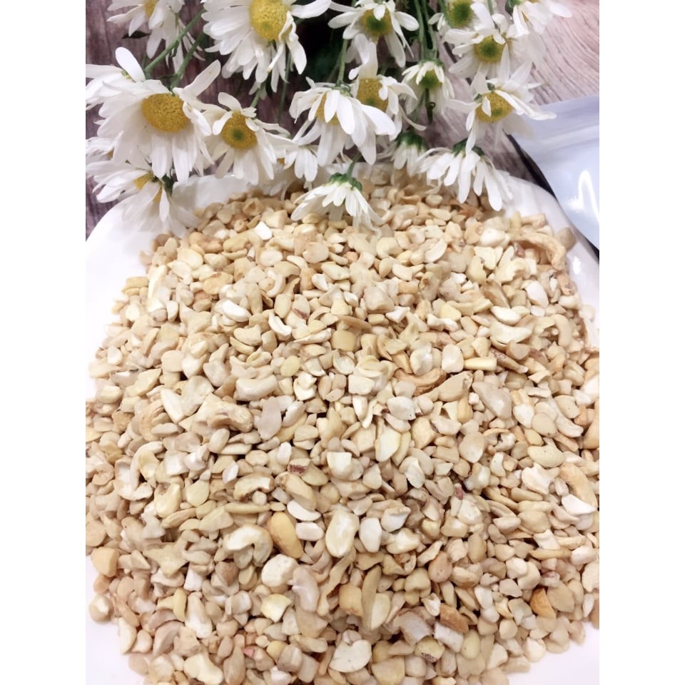 500g Hạt điều bể vụn sống làm sữa bánhngũ cốc bơ