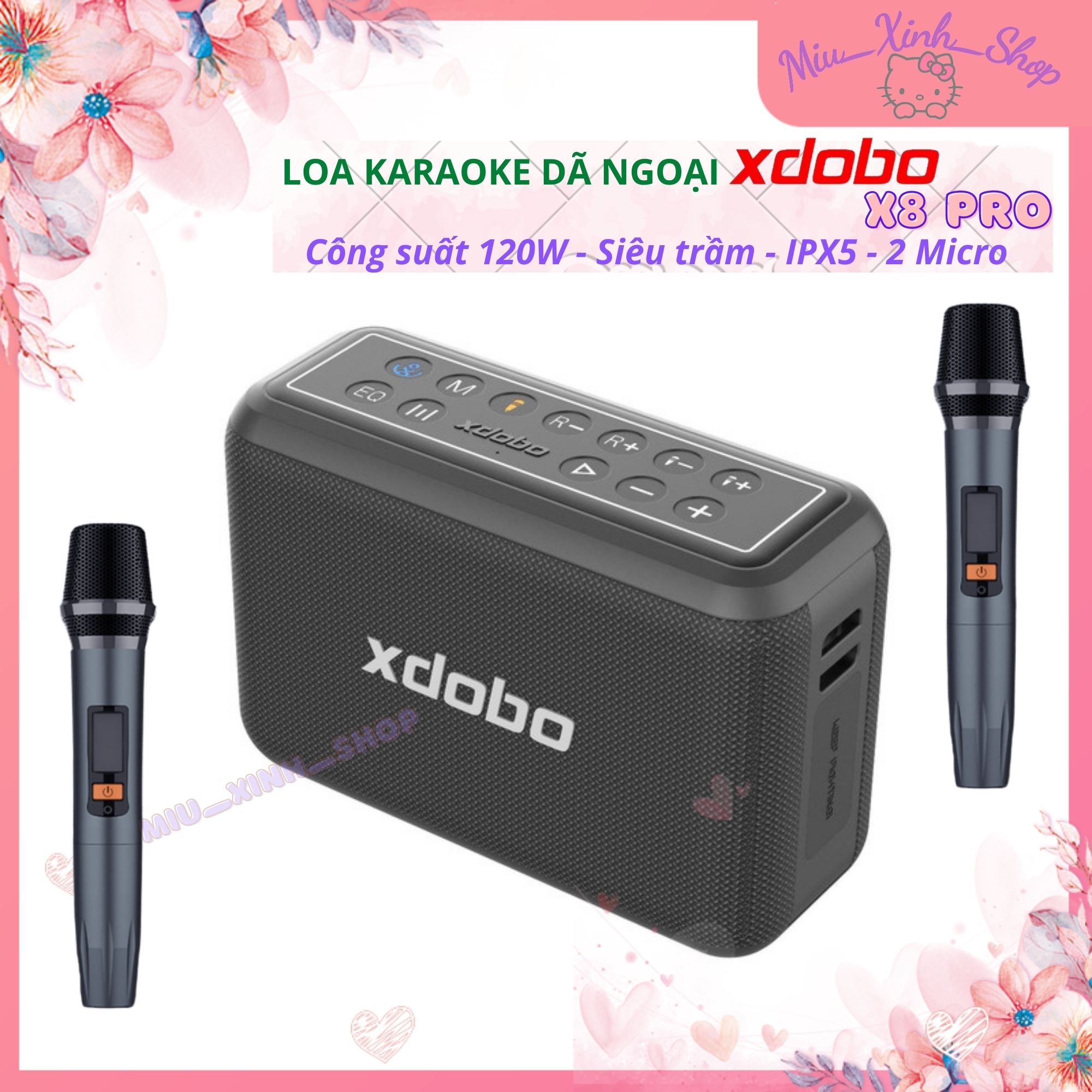  ★Chính hãng★ Loa Bluetooth karaoke trợ giàng Xdobo X8 Pro 120W Siêu Trầm Hay hơn SOUNARC M1 A1 A2 A3 pro - DSP - TWS - chống nước IPX7 Cho Iphone 13 14 Ipad Samsung S22 ultra 