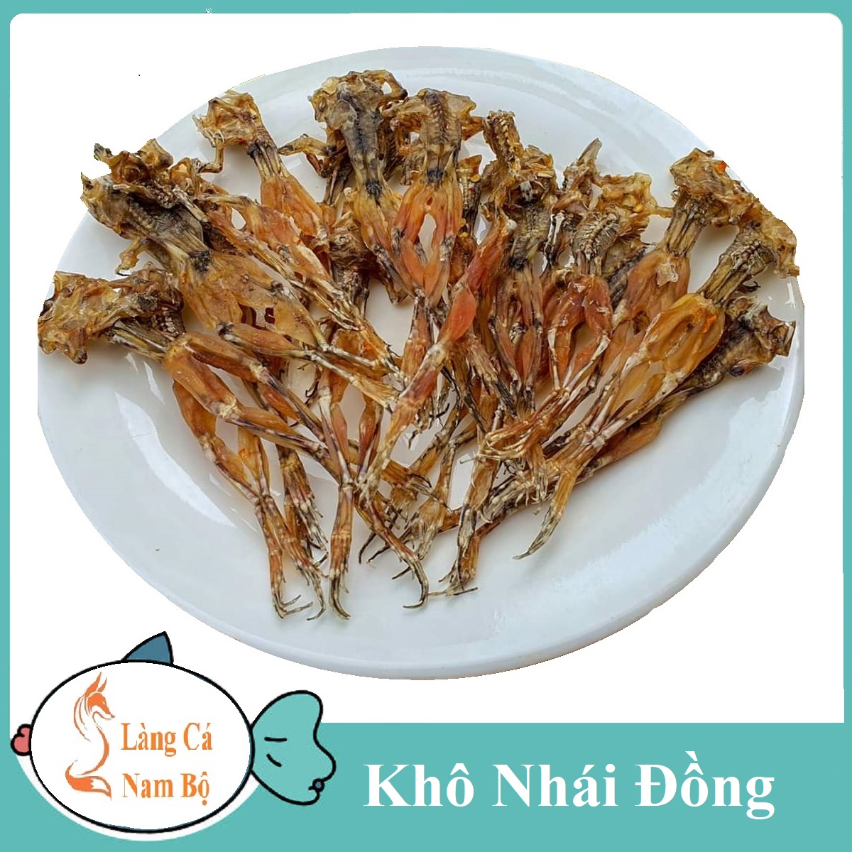 Khô nhái – vũ nữ chân dài – đặc sản an giang- làng cá nam bộ