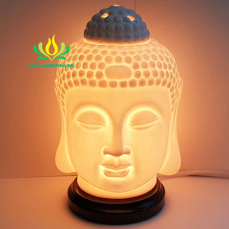 Đèn xông tinh dầu hình phật + tặng kèm tinh dầu Hoa Lài