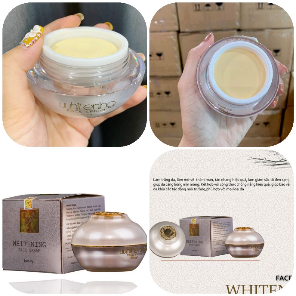 Kem dưỡng trắng da Face pháp A Cosmetics 50g mẫu mới 2020