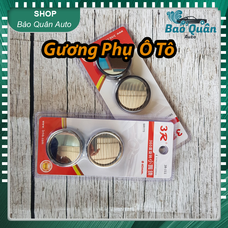Cặp 02 gương phụ chiếu hậu ô tô 3R-011